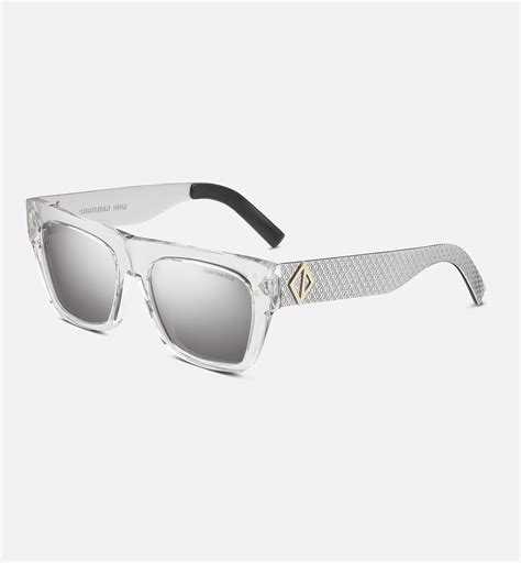 silver framed dior sunglasses|CD Diamond S8I Crystal.